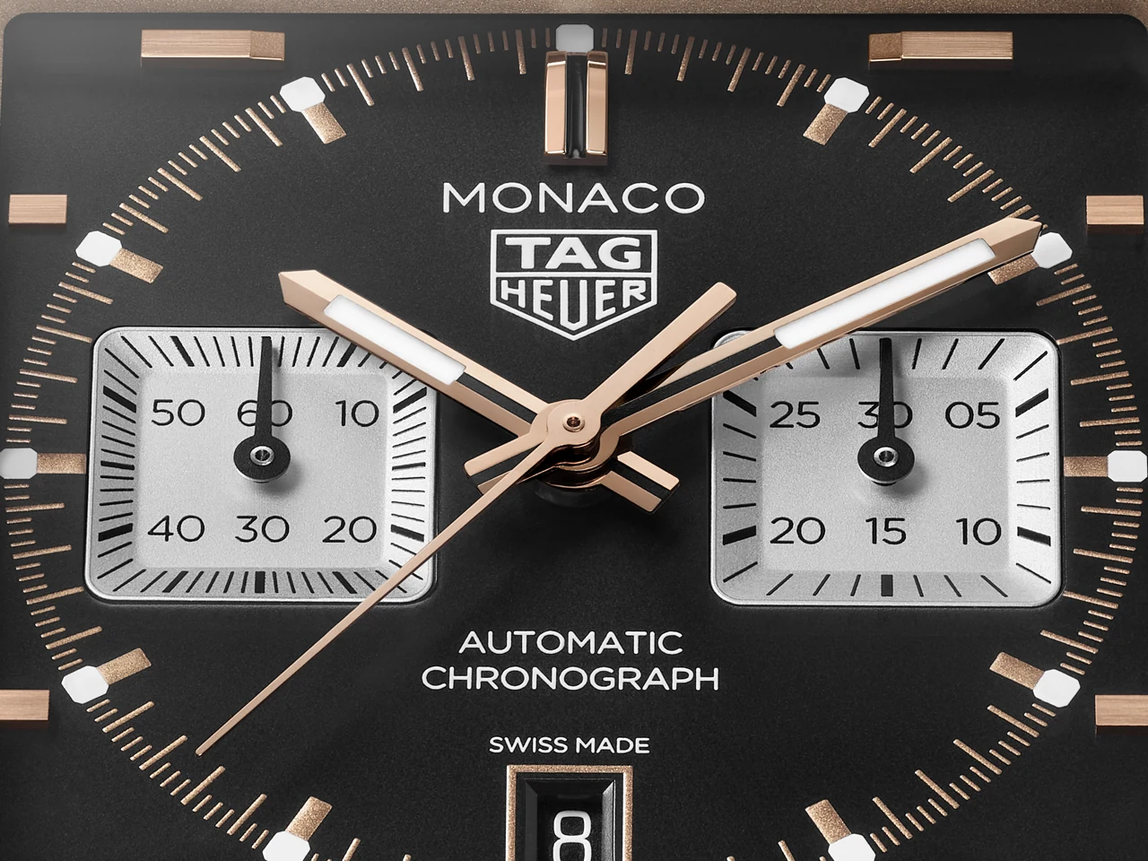 TAG Heuer Monaco Chronograph green dial British Racing Green colourway