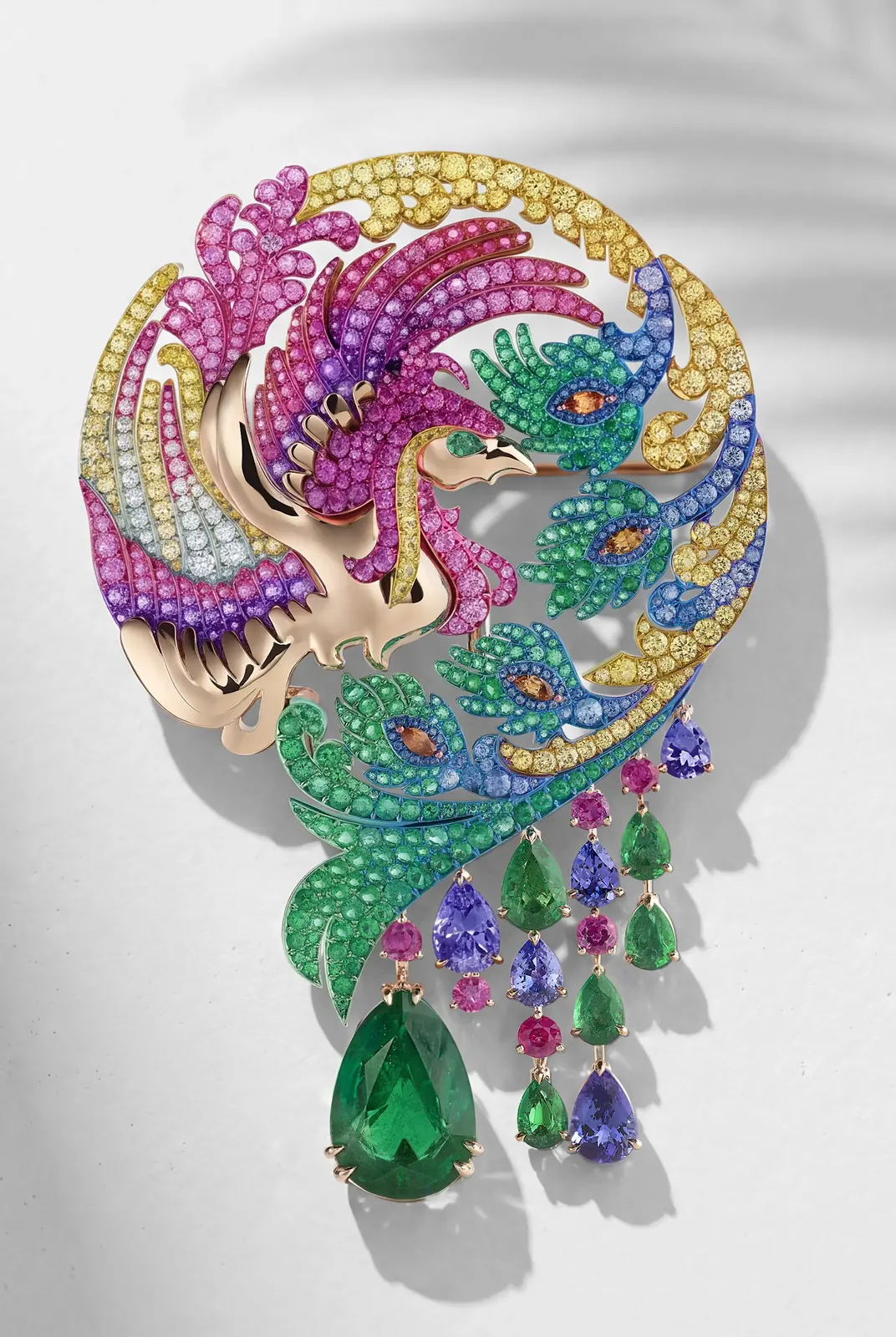 Chopard Red Carpet 2026 diamond cuff bracelets and emerald necklaces from the Miracles collection