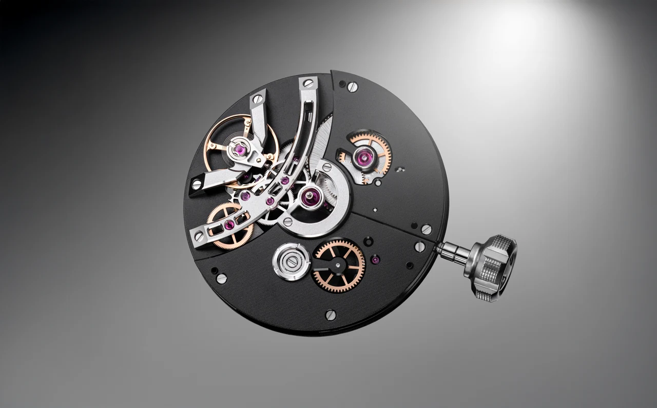 MAURON MUSY Swiss Crafted timepiece produced within the Broye Valley manufacture