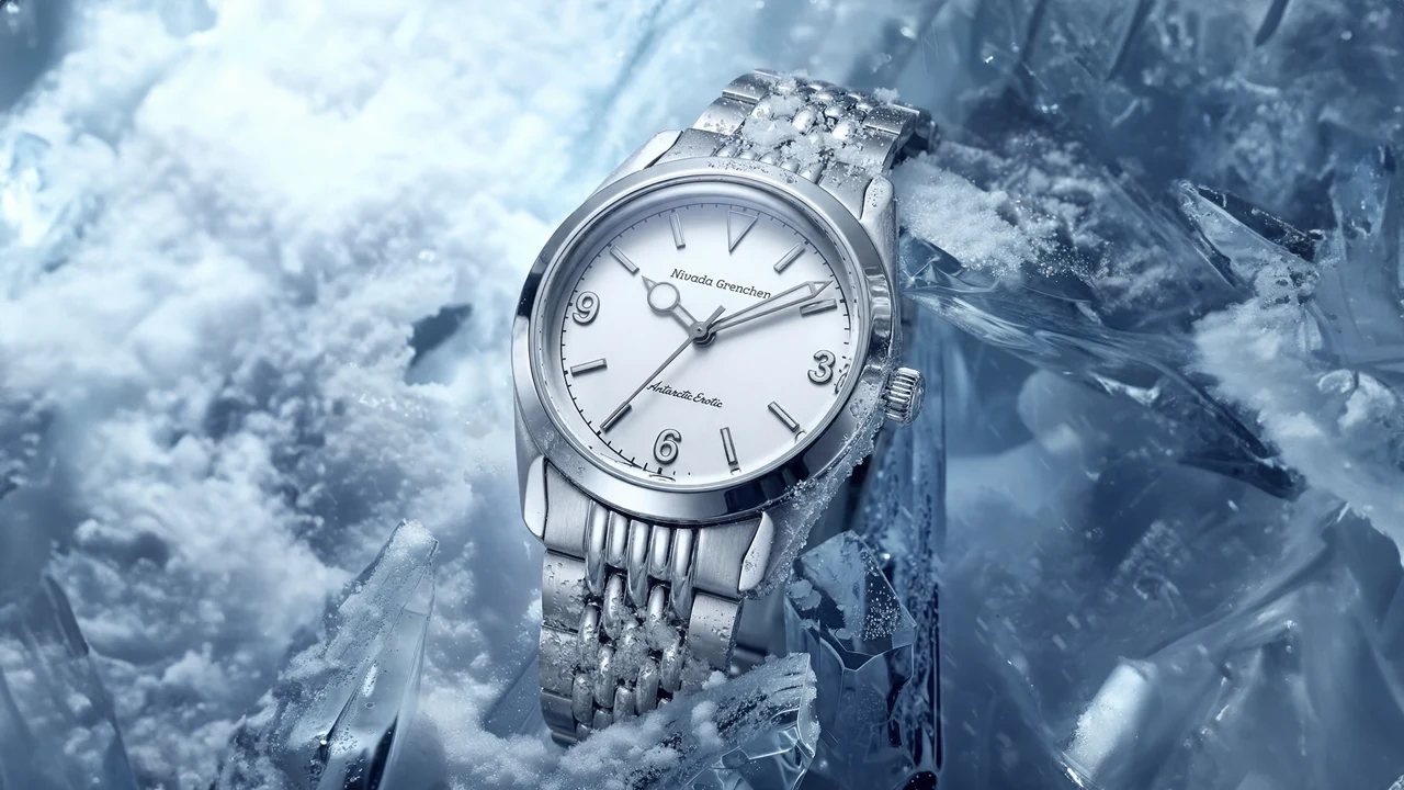 Nivada Grenchen Antarctic Erotic 38mm strap and bracelet options