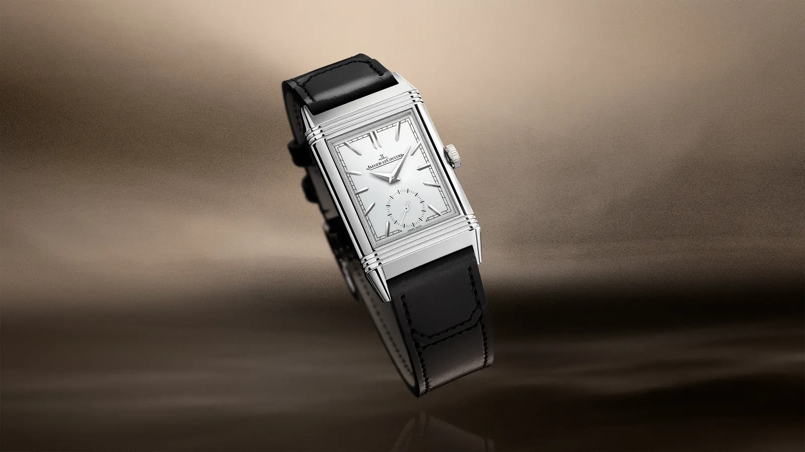 Reverso Tribute Duoface Small Seconds medium size blue-grey reverse dial