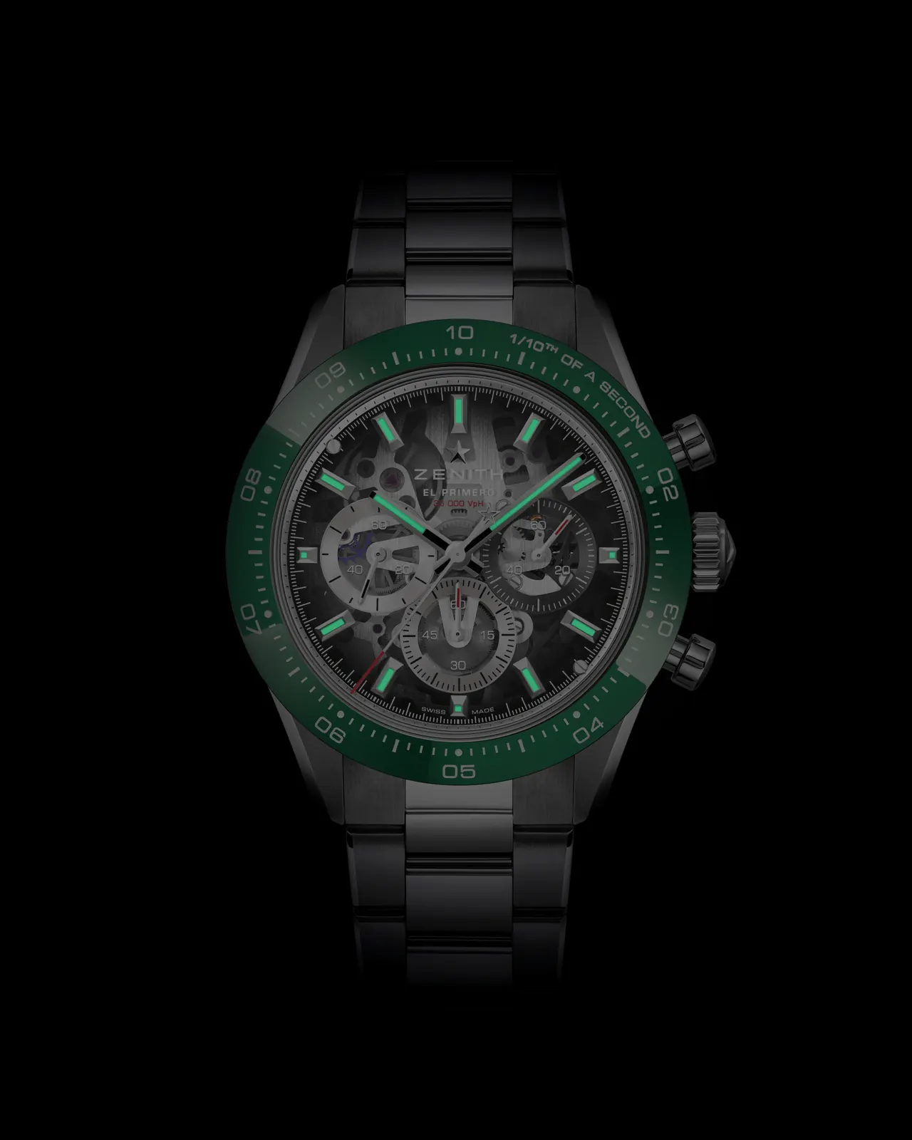 Zenith Chronomaster Sport Skeleton limited edition rose gold diamond bezel