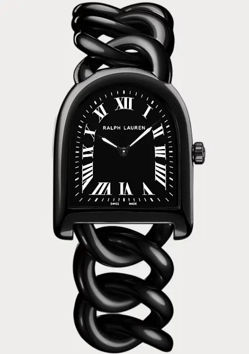 Ralph Lauren Stirrup Bangle Watch Spring 2026 campaign image