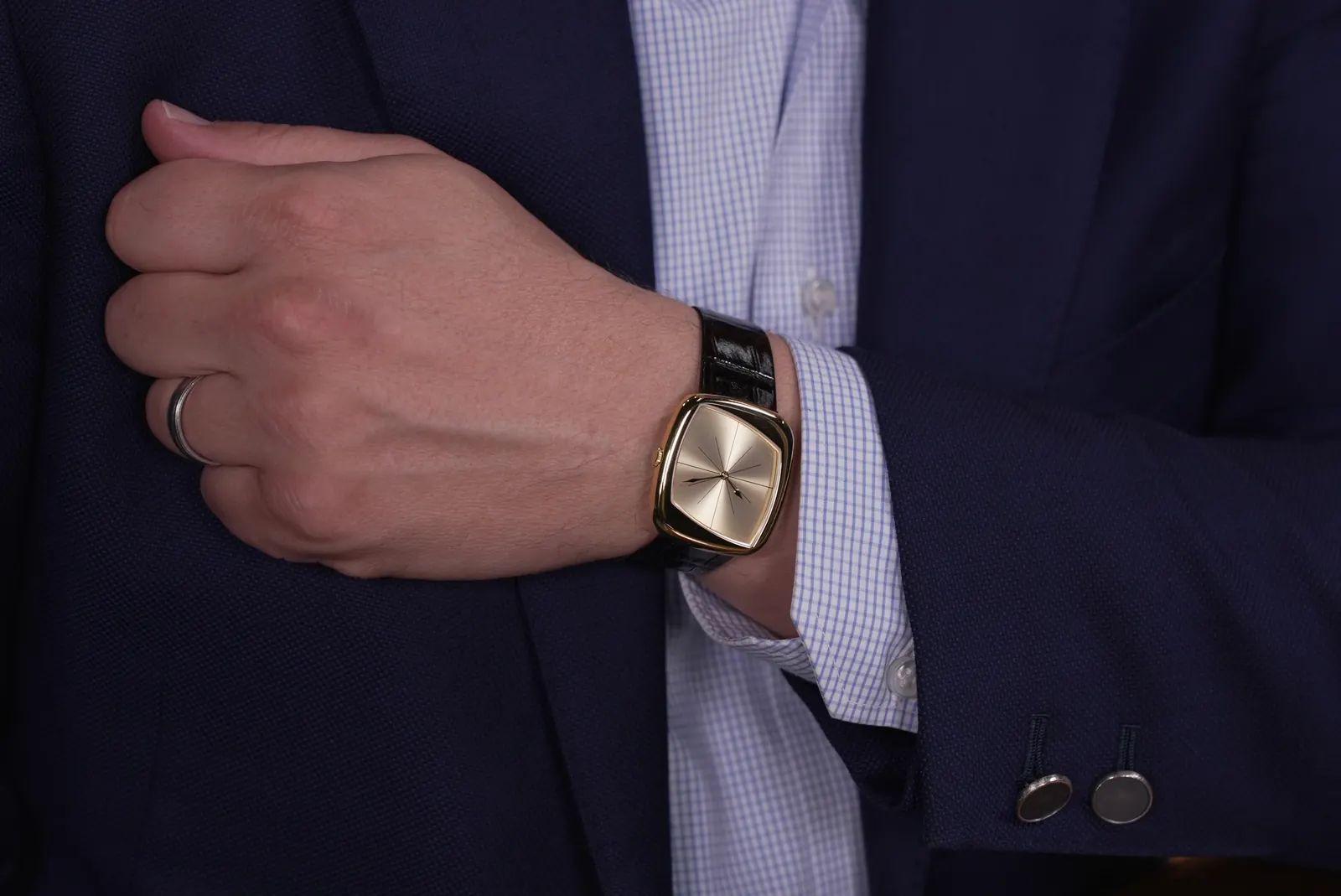Dennison Collectability 2026 Edition — embossed leather strap detail