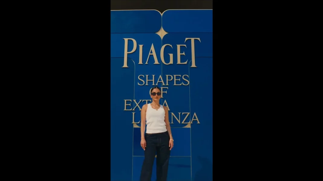 Amina Muaddi Showcases the Shapes of Extraleganza High Jewelry in Abu Dhabi