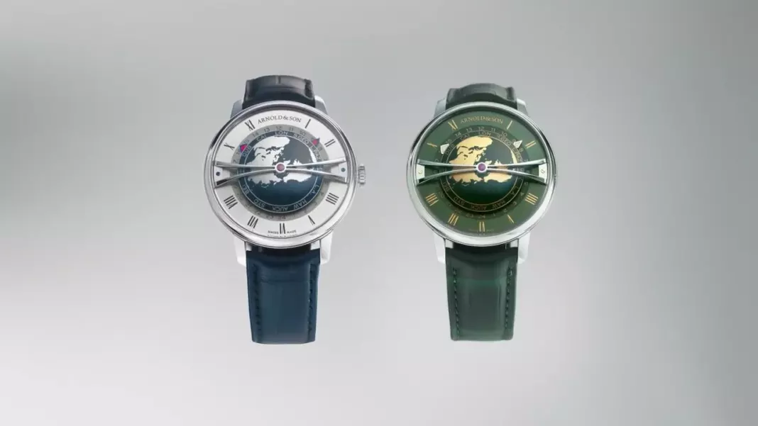 ARNOLD & SON - A&S Globetrotter 42 St Blue & Green