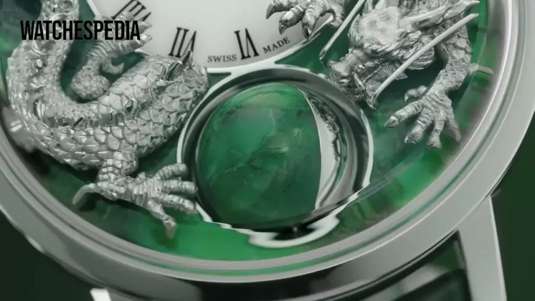 ARNOLD & SON - Arnold & Son Luna Magna PT Dragon Verdite