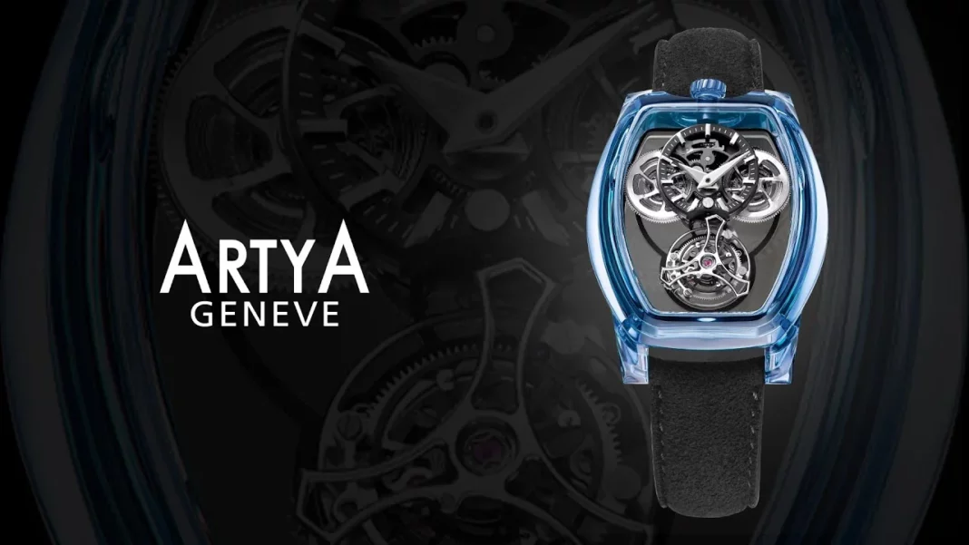 ARTYA Curvy Purity Tourbillon NanoSaphir Chameleon Blue And Purple