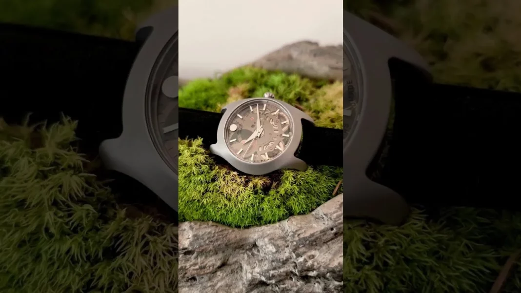 Artya Luminity AMR 02 Titanium Timepiece with Yellow Sapphire Dial