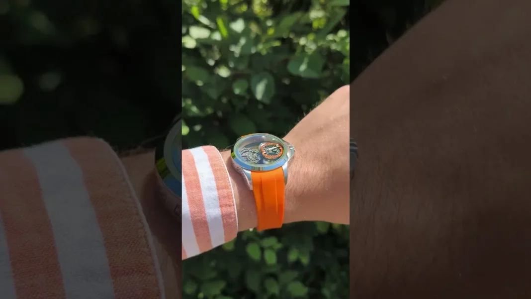 ARTYA Purity Stairway To Heaven HM Orange Vibrant Swiss Skeleton