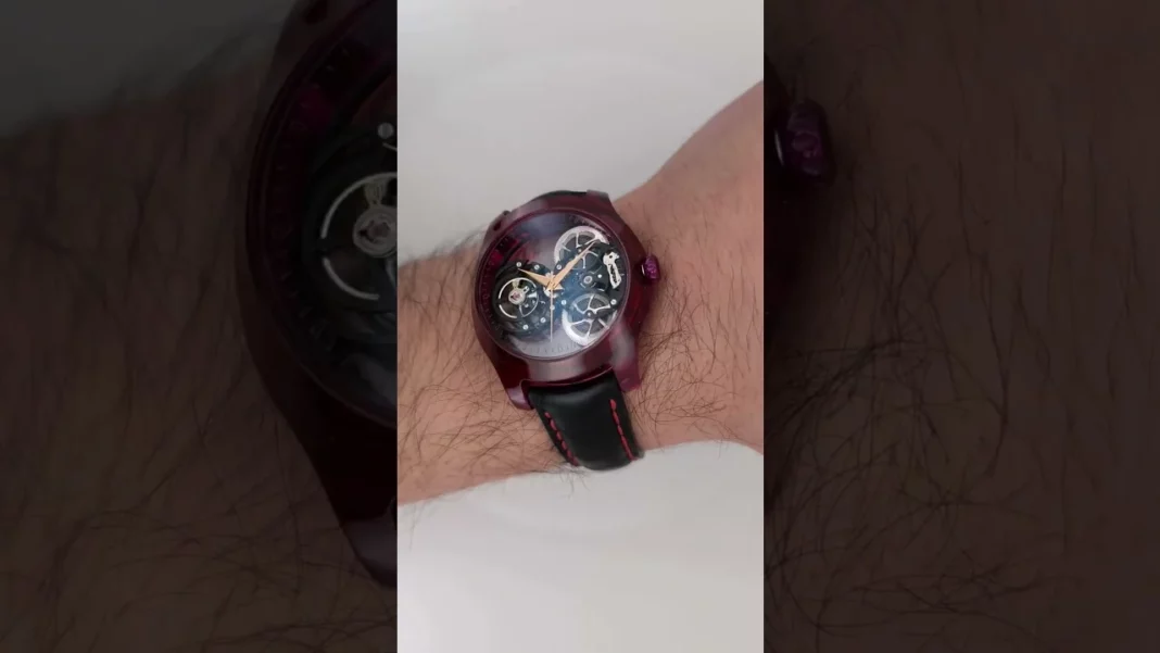 ARTYA Purity Stairway to Heaven Ruby HMS NanoSaphir Timepiece