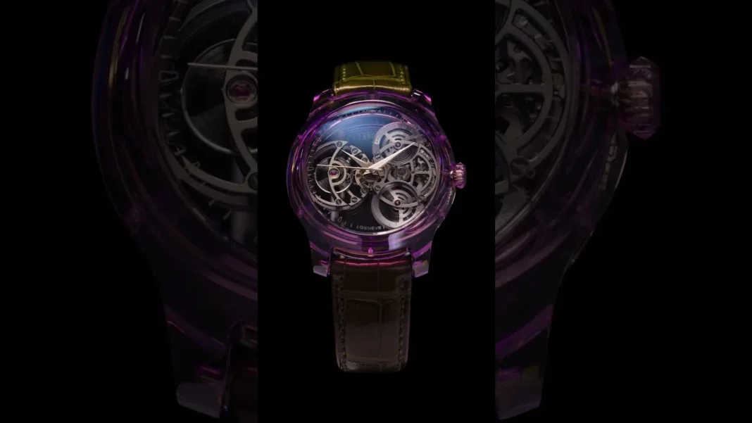 ARTYA Purity Wavy HMS Chameleon In Purple And Green