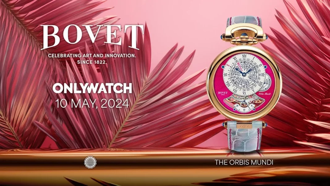 BOVET Unveils Orbis Mundi for Only Watch 2024