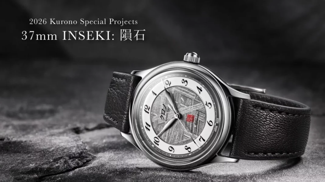 KURONO TOKYO - Discover the 2026 Kurono Special Projects 37mm INSEKI ‘隕石’