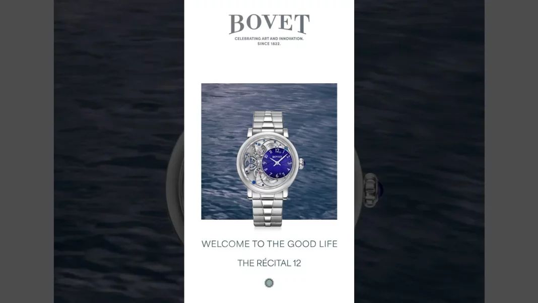 Discover The Elegance of The Récital 12 Blue by BOVET