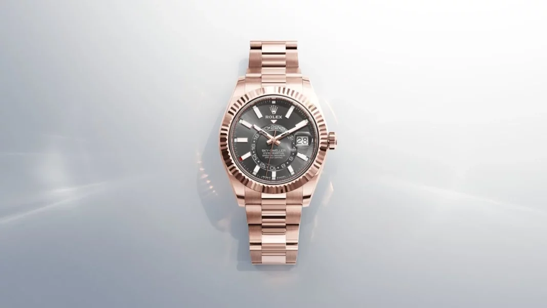 Discover the Elegance of the Rolex Sky-Dweller in Everose Gold