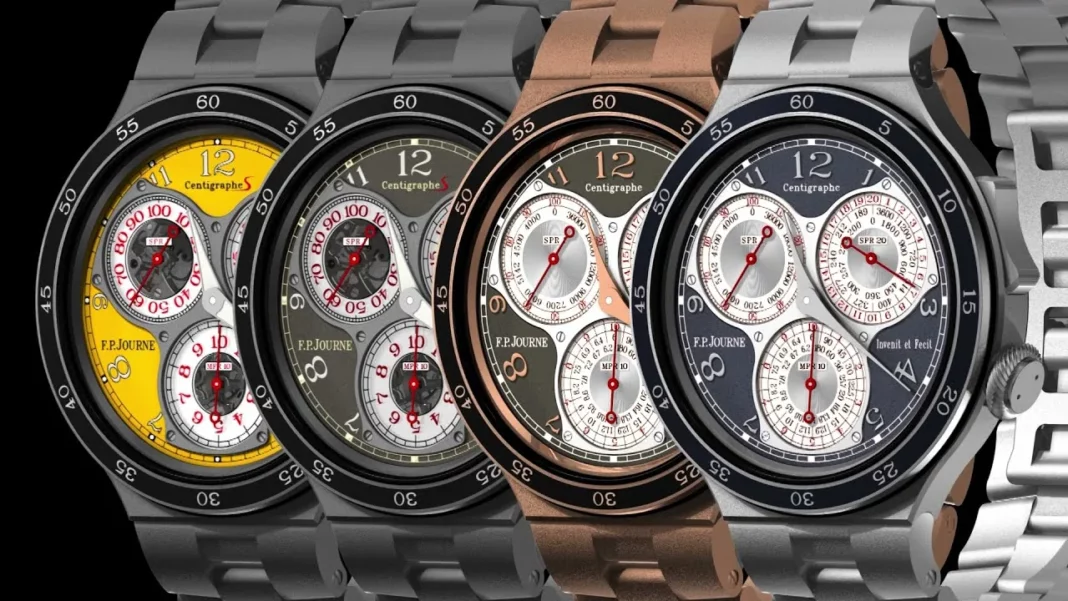 Discover the Exquisite F.P. JOURNE Centigraphe 3D in Platinum and Gold