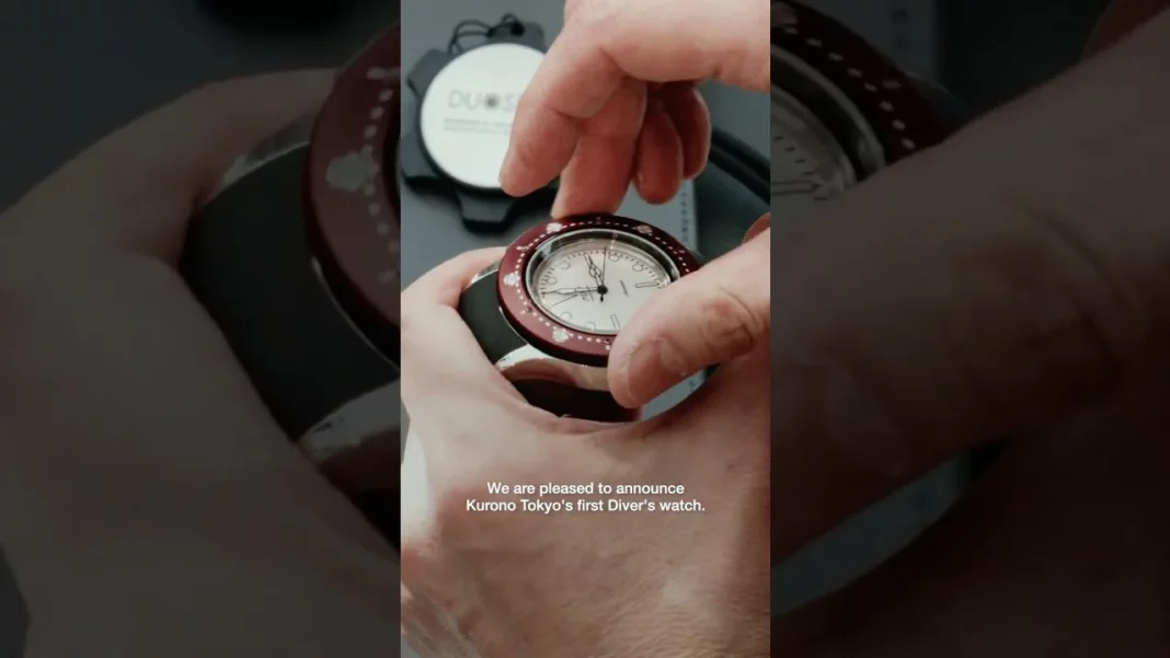 Exploring the KURONO TOKYO Diver’s Watch with Hajime Asaoka