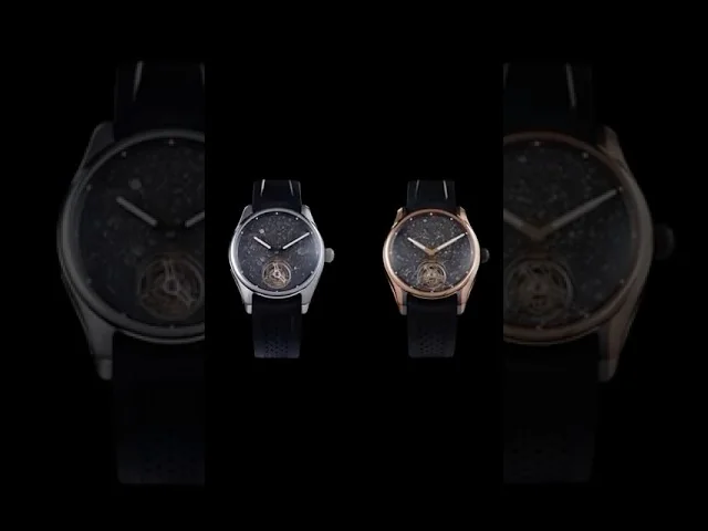 H Moser Cie Allende Meteorite Dial Luxury Timepiece