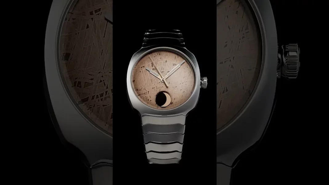 H Moser Cie Streamliner Perpetual Moon Concept Meteorite
