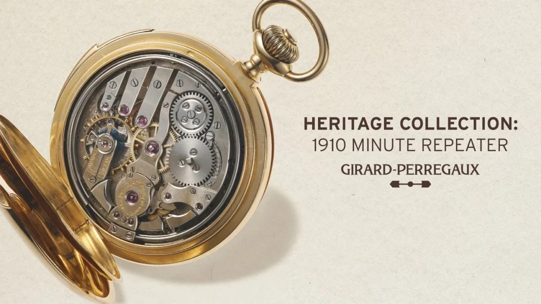 GIRARD PERREGAUX - Heritage of Craftsmanship The Girard-Perregaux Minute Repeater