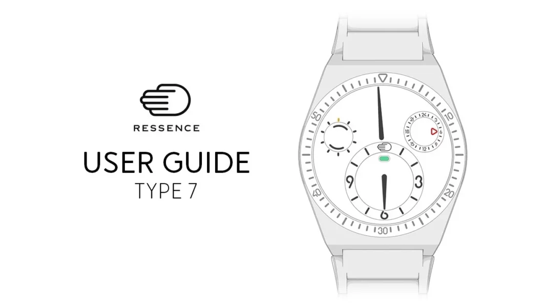 RESSENCE - Mastering the Ressence Type 7: A Comprehensive User Guide