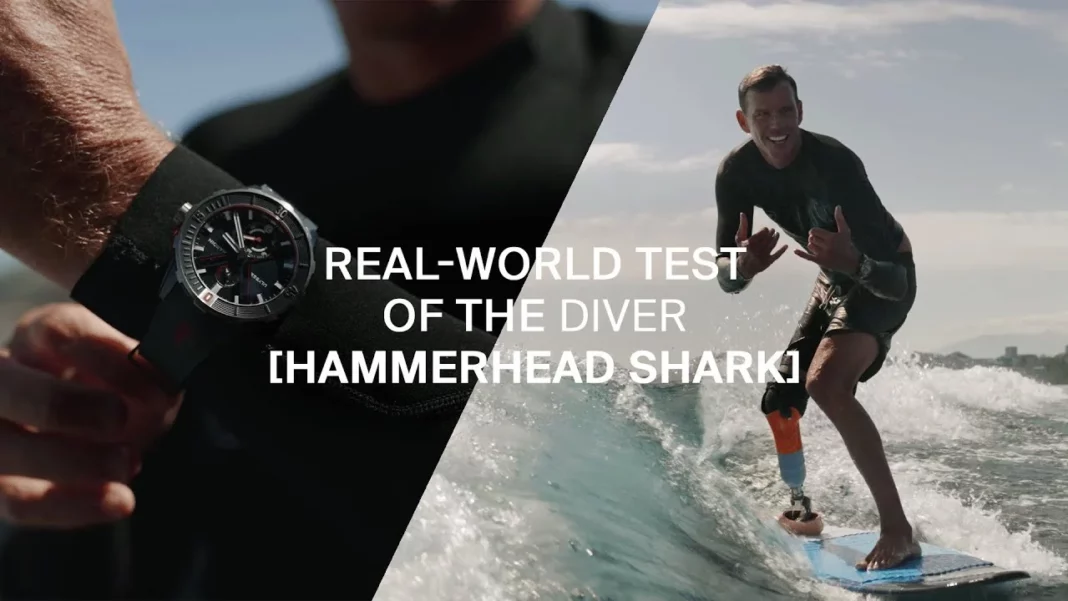 ULYSSE NARDIN - Mike Coots Explores the Diver Hammerhead Shark in Swiss Waters