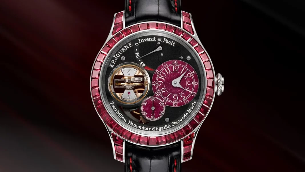 Unveiling the F.P. JOURNE Tourbillon Souverain Joaillerie Rubis