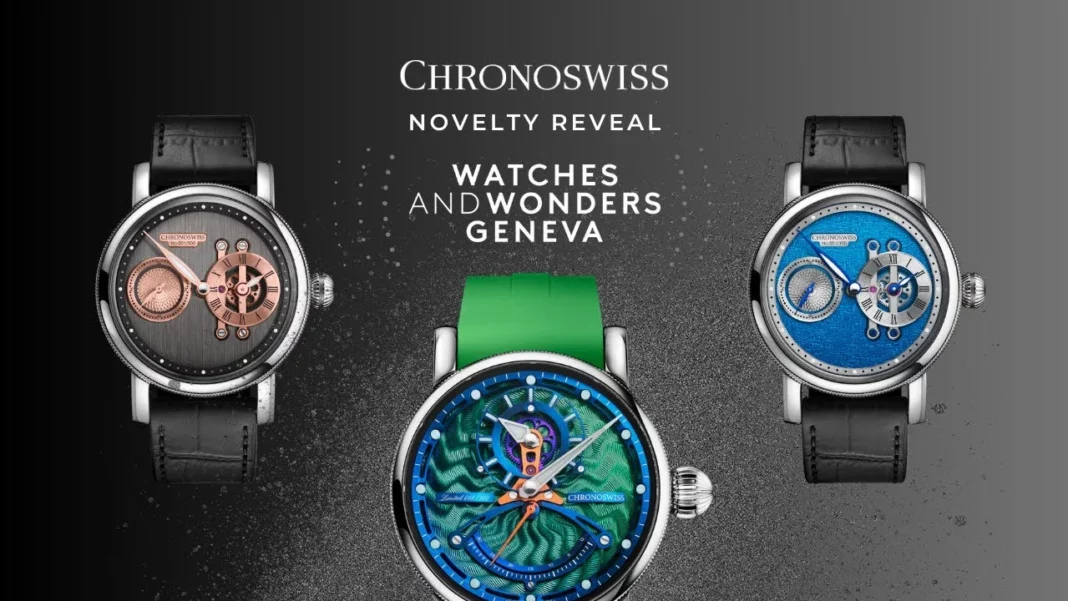 Unveiling the Future: Chronoswiss 2024 Watches & Wonders Novelties