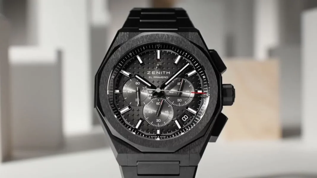 Zenith Defy Skyline Chronograph In Black Ceramic