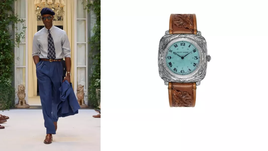 RALPH LAUREN - Ralph Lauren watches shine on the Milan runway