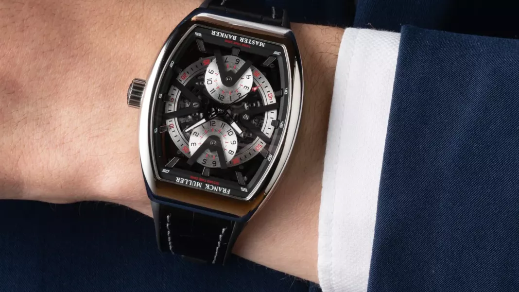 FRANCK MULLER - Vanguard Master Banker Vector Skeleton