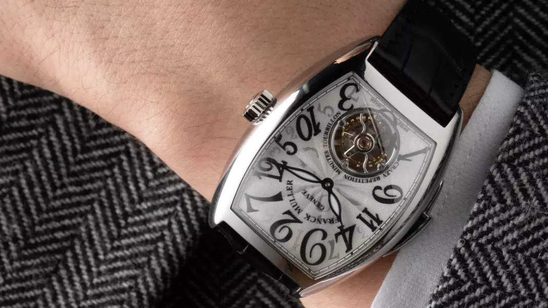 FRANCK MULLER - Cintree Curvex Crazy Hours Minute Repeater Tourbillon