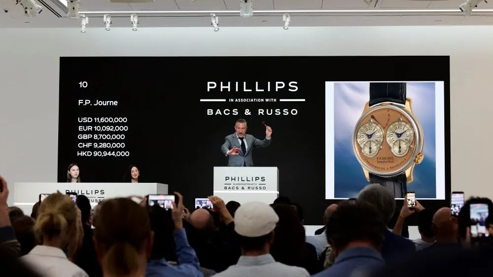 PHILLIPS - Watches Spring Results A Grand Slam Season