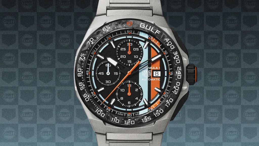 TAG HEUER - the new Formula 1 Automatic Chronograph x Gulf