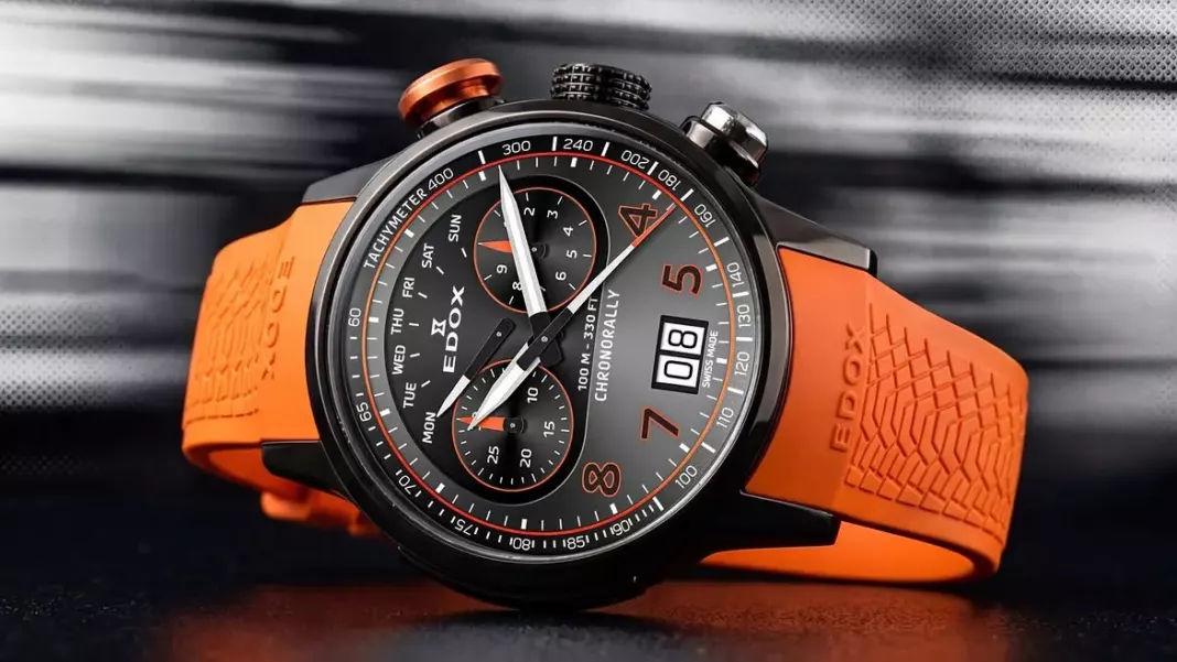EDOX - Chronorally Orange Energy