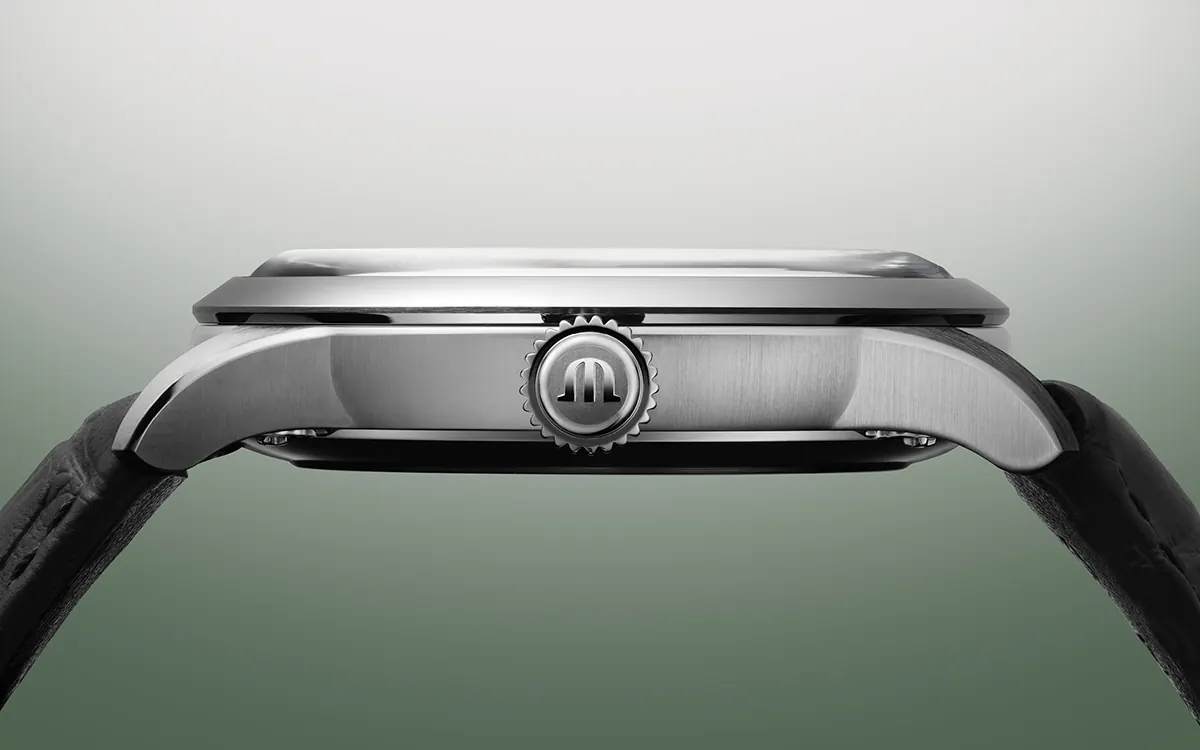 Maurice Lacroix 1975 Legacy Signed Saignelégier silver dial with Vagues du Jura guilloché motif
