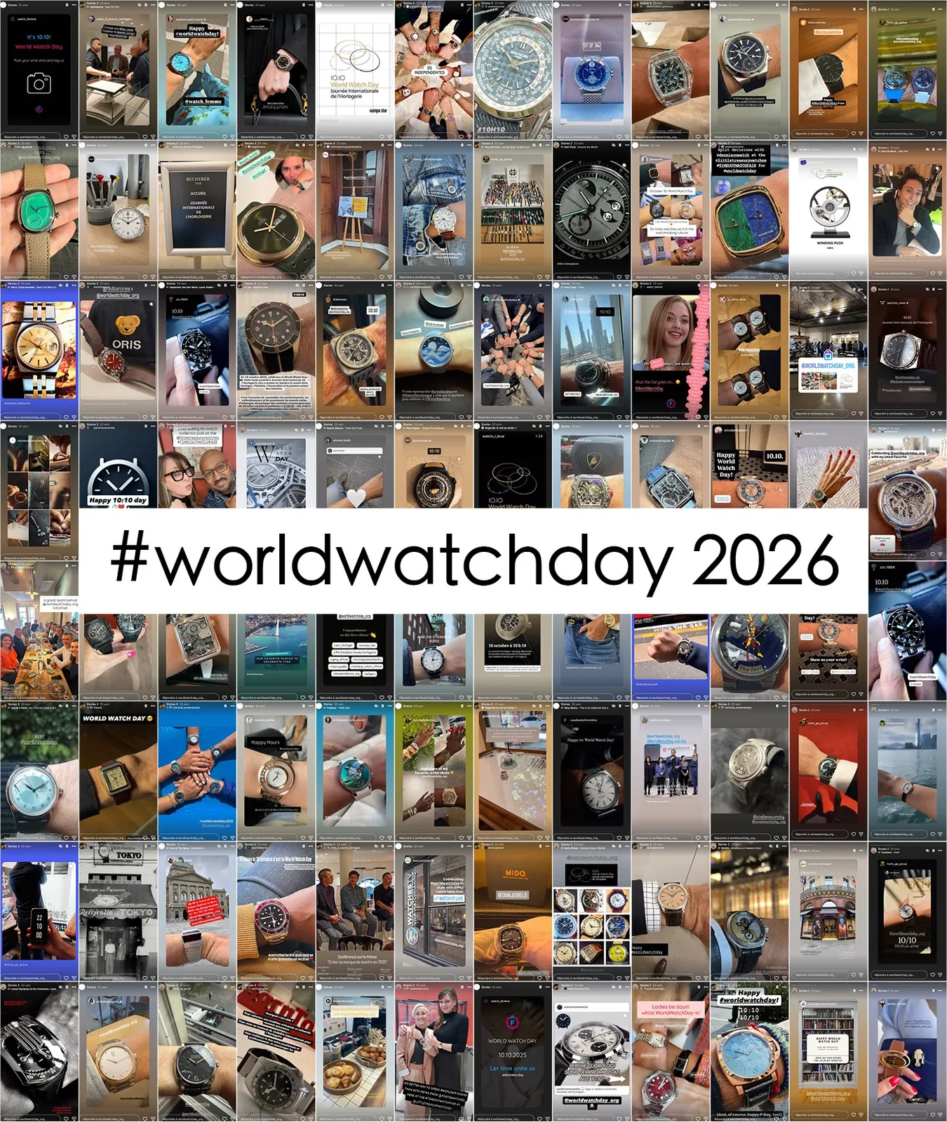 World Watch Day 2026 campaign image celebrating watchmaking as living heritage