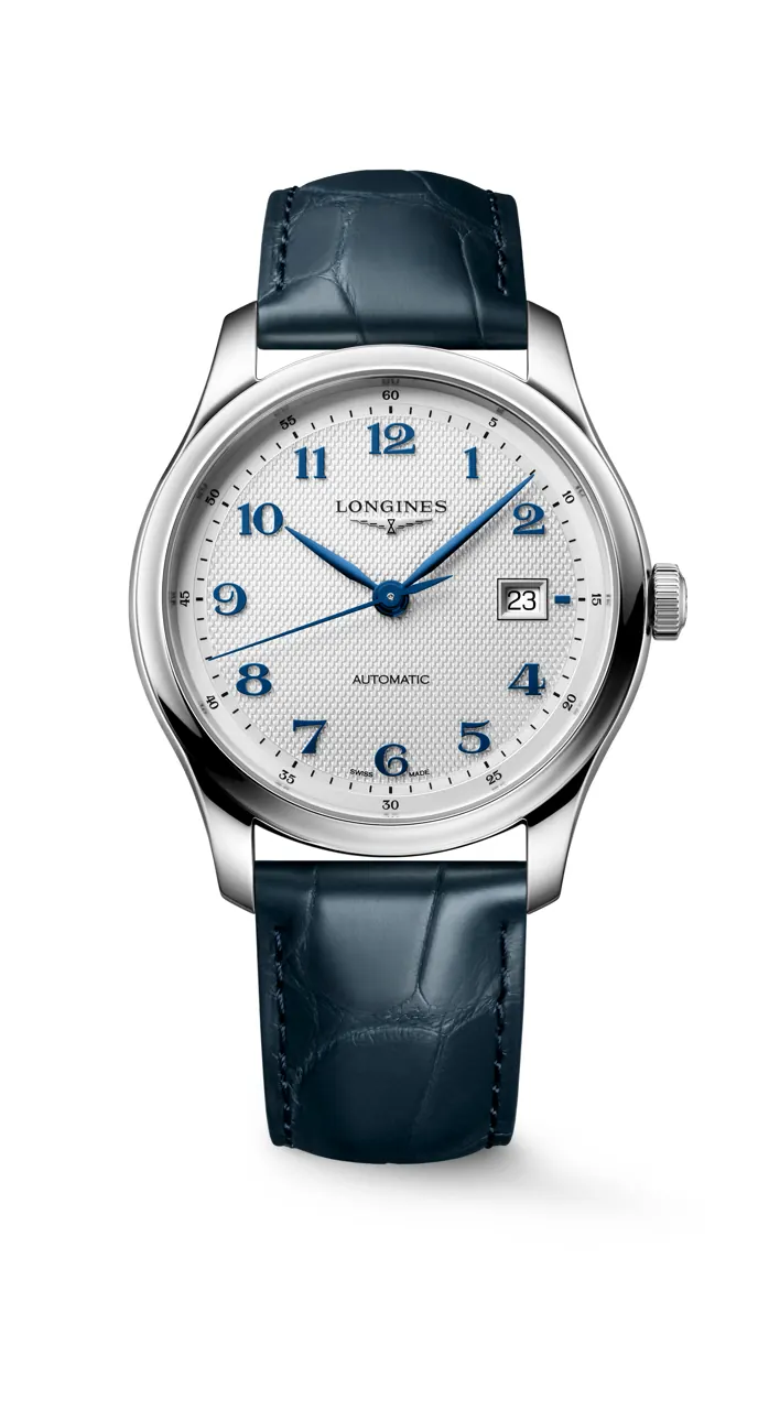 Henry Cavill at the Longines Lounge during Royal Ascot 2026 wearing a vintage Longines monopusher chronograph
