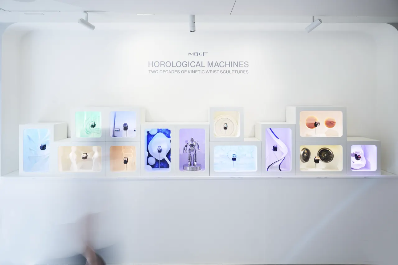MB&F Horological Machine science fiction inspired wrist sculpture