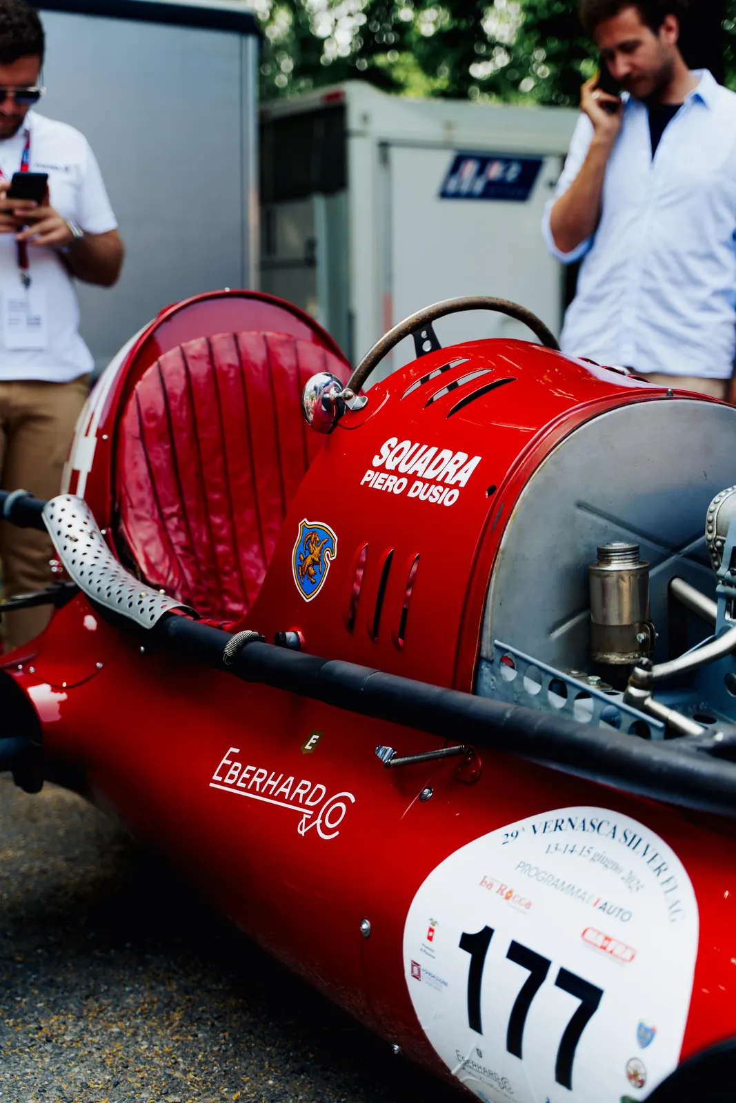 Alfa Romeo 1900 TI Super in Carrera Panamericana specification at the 30th Vernasca Silver Flag
