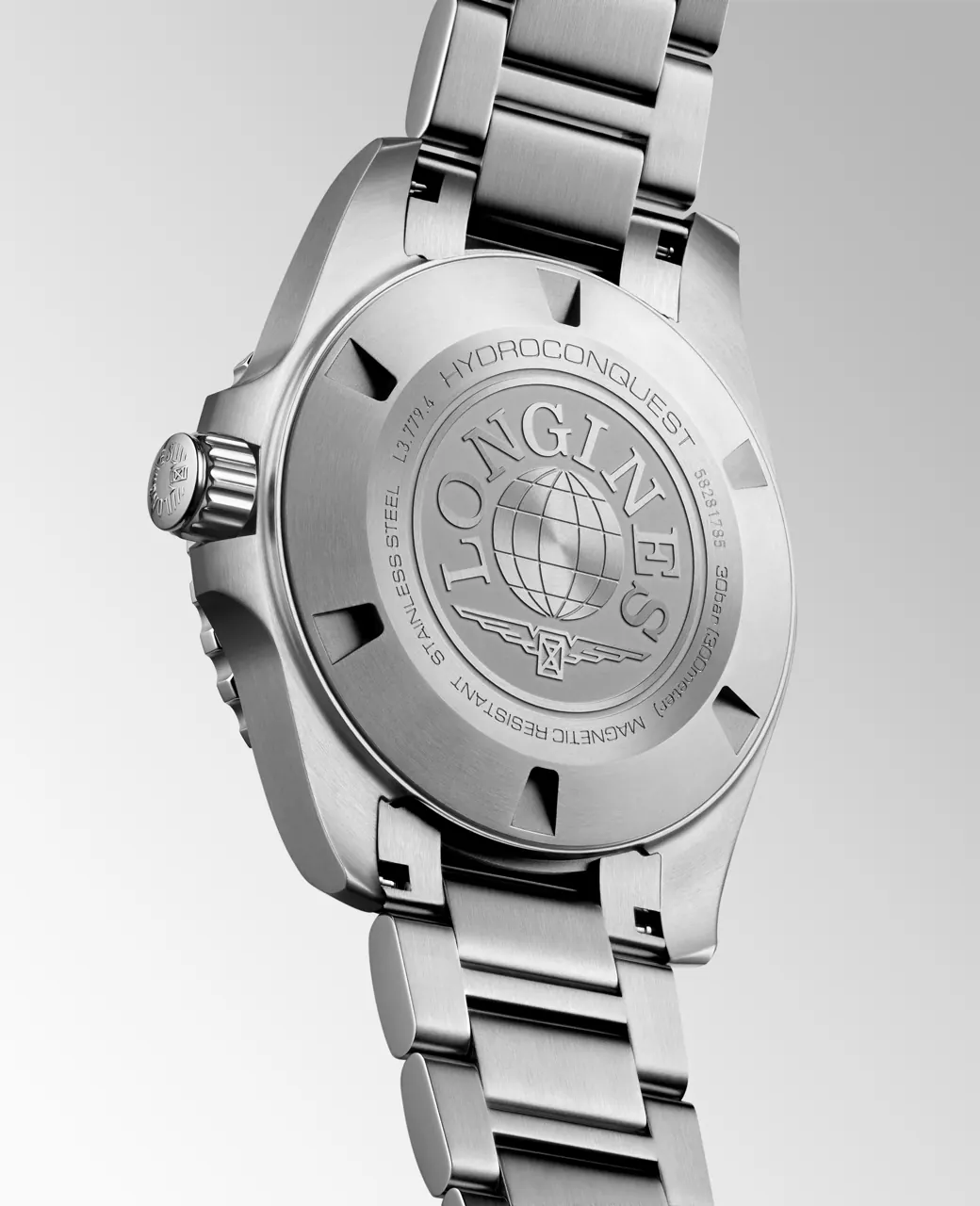 Longines HydroConquest calibre L888.5 movement silicon balance-spring