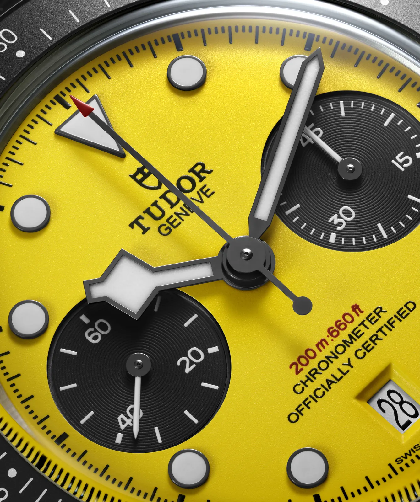 Tudor MT5813 manufacture chronograph movement detail