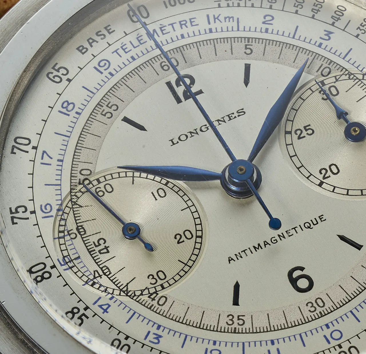 Longines original flyback patent drawings from 1935 preserved in brand archives