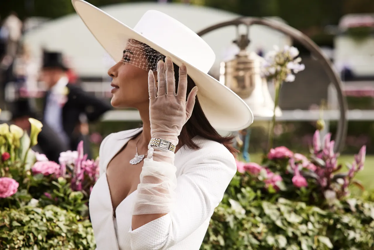 Longines prize-giving ceremony at Royal Ascot 2026 with the Royal Hunt Cup winner