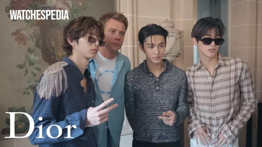 DIOR - JUHOON, SEONGHYEON and KEONHO from CORTIS at the Dior Summer 2027 Men’s Show