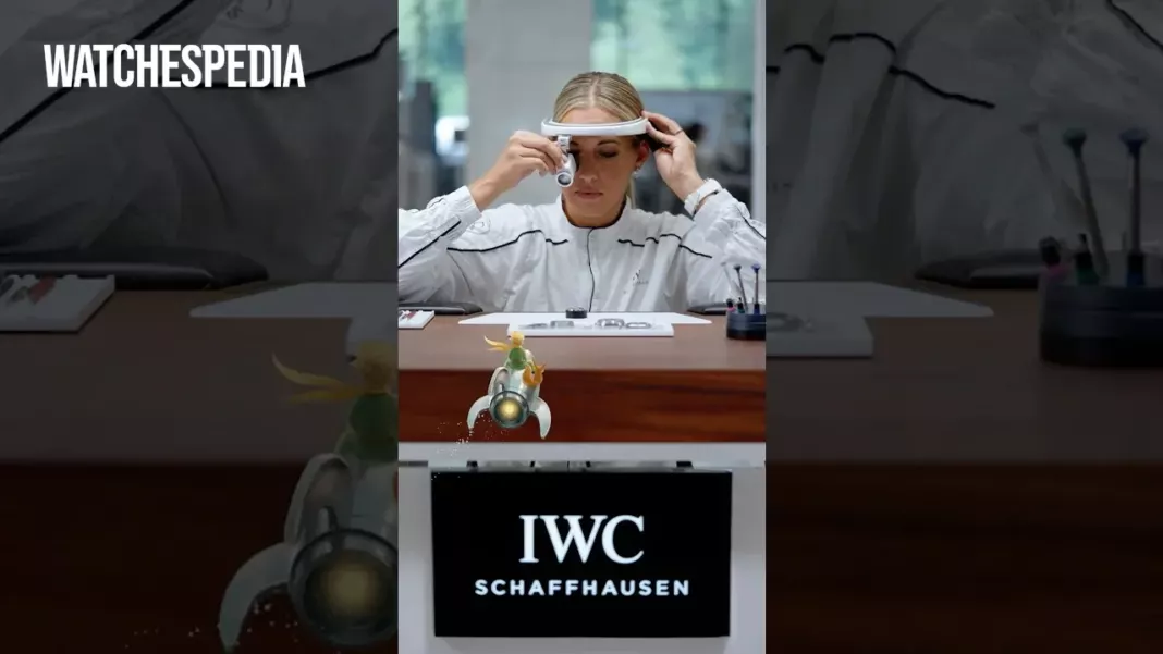 IWC - Inside the assembly of the Pilot's Watch Chronograph 41 Le Petit Prince (IW388120)