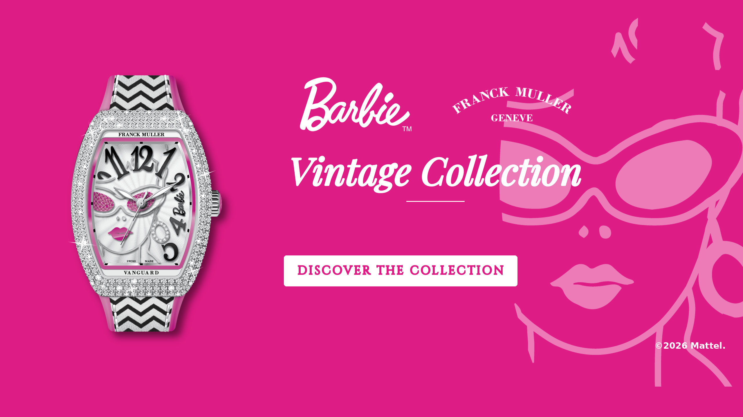 Barbie x Franck Muller Geneve Limited Edition