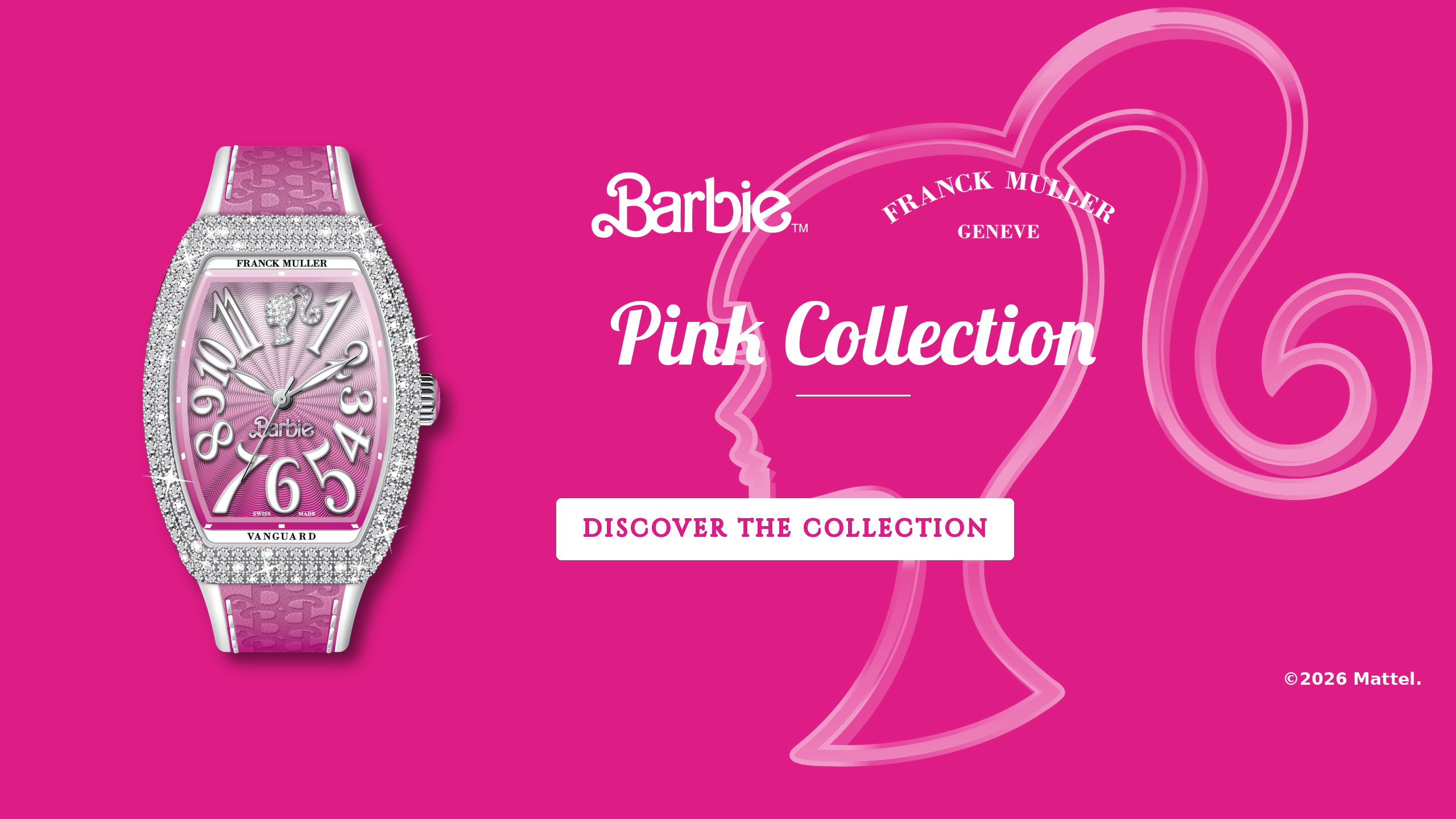 Barbie x Franck Muller Geneve Limited Edition