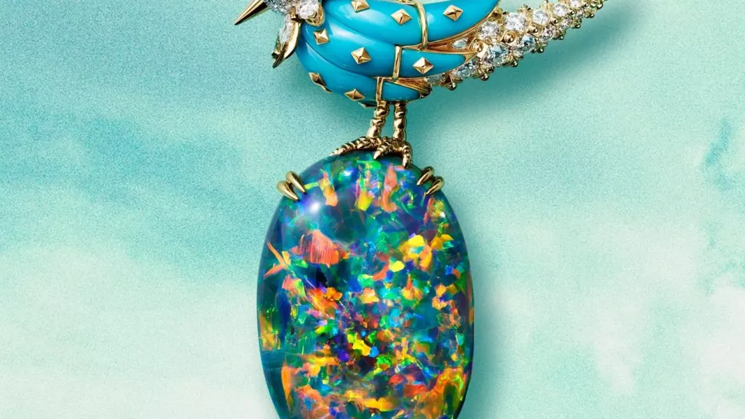 TIFFANY & CO - First Anniversary with Four One of a Kind Bird on a Rock Brooches